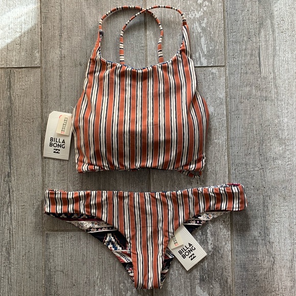 🔥🔥BILLABONG - TRIBAL HIGH NECK BIKINI SET🔥🔥 - Picture 6 of 7